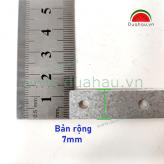 [1 ký] Ke vuông 4 lỗ BẠC - 5.7x5.7cm